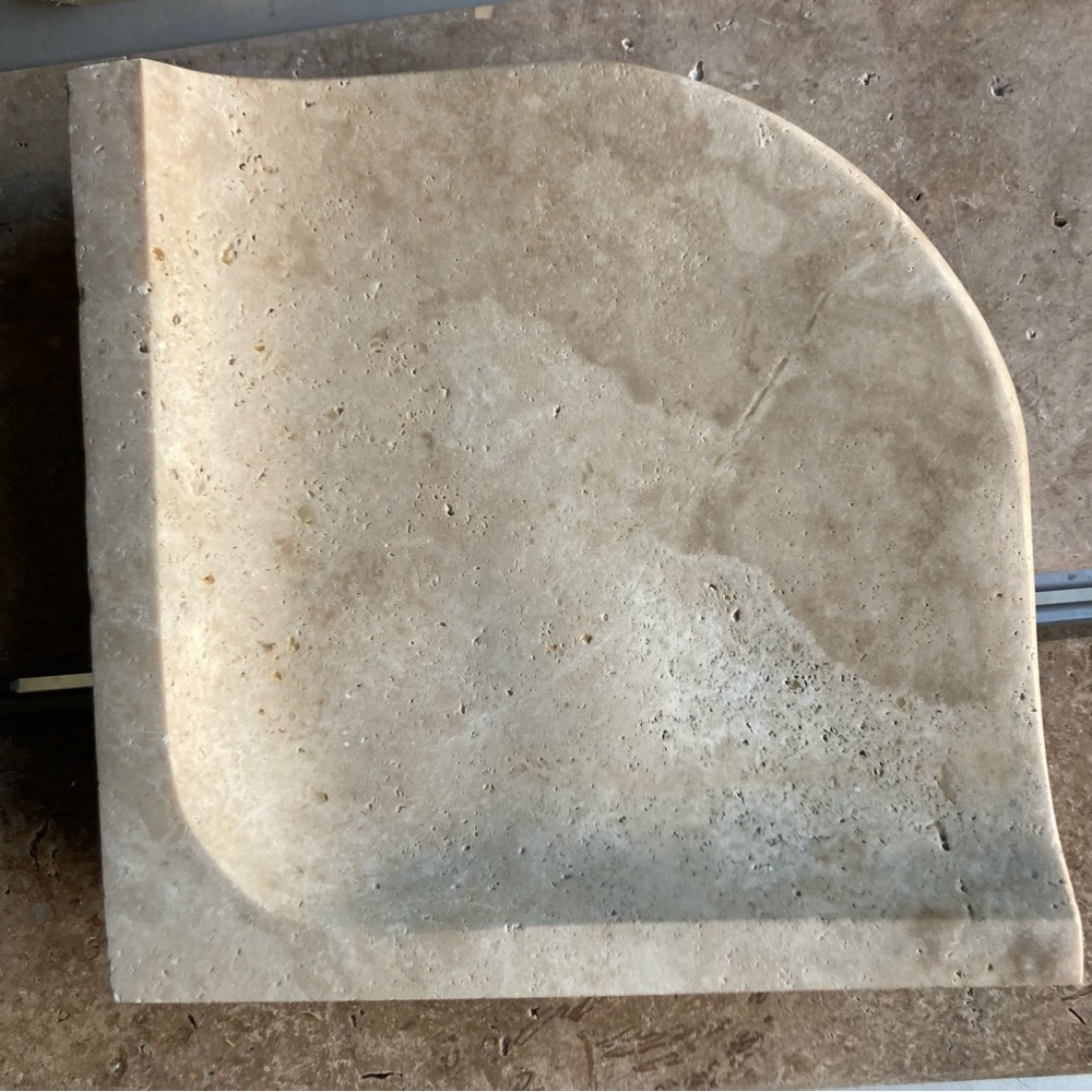 Travertine Natural Stone Shelve. Honed. NWOT
